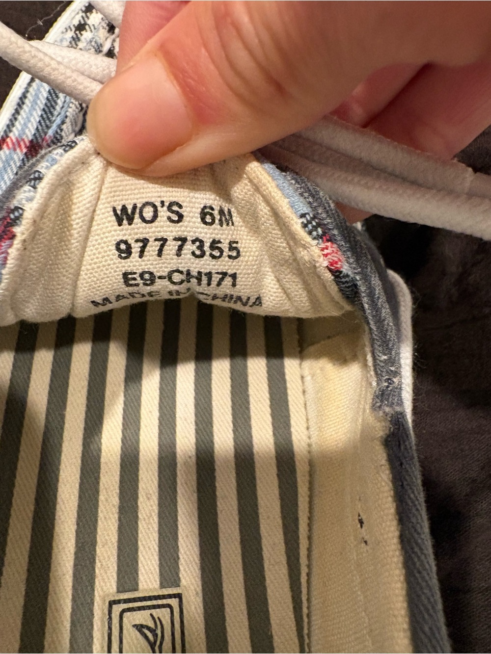 Women Sperry Top Slider  Blue Plaid Boat Shoes- Size 6 - Picture 3 of 10